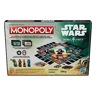 Desková hra Star Wars Monopoly Boba Fett Edition *Anglická verze*